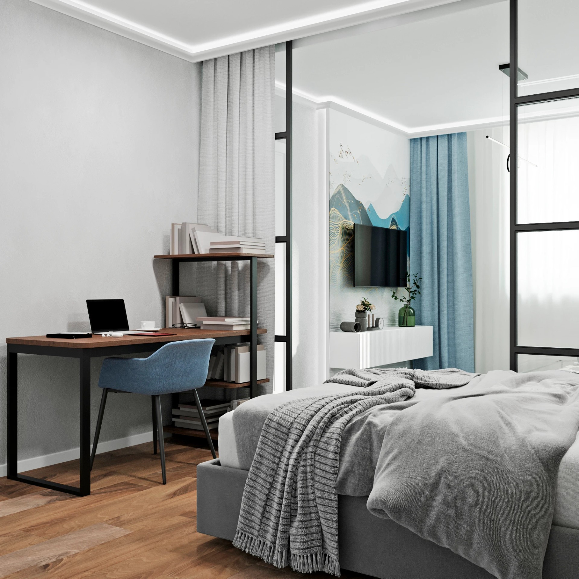 Спальня-гостиная в городе Белгород