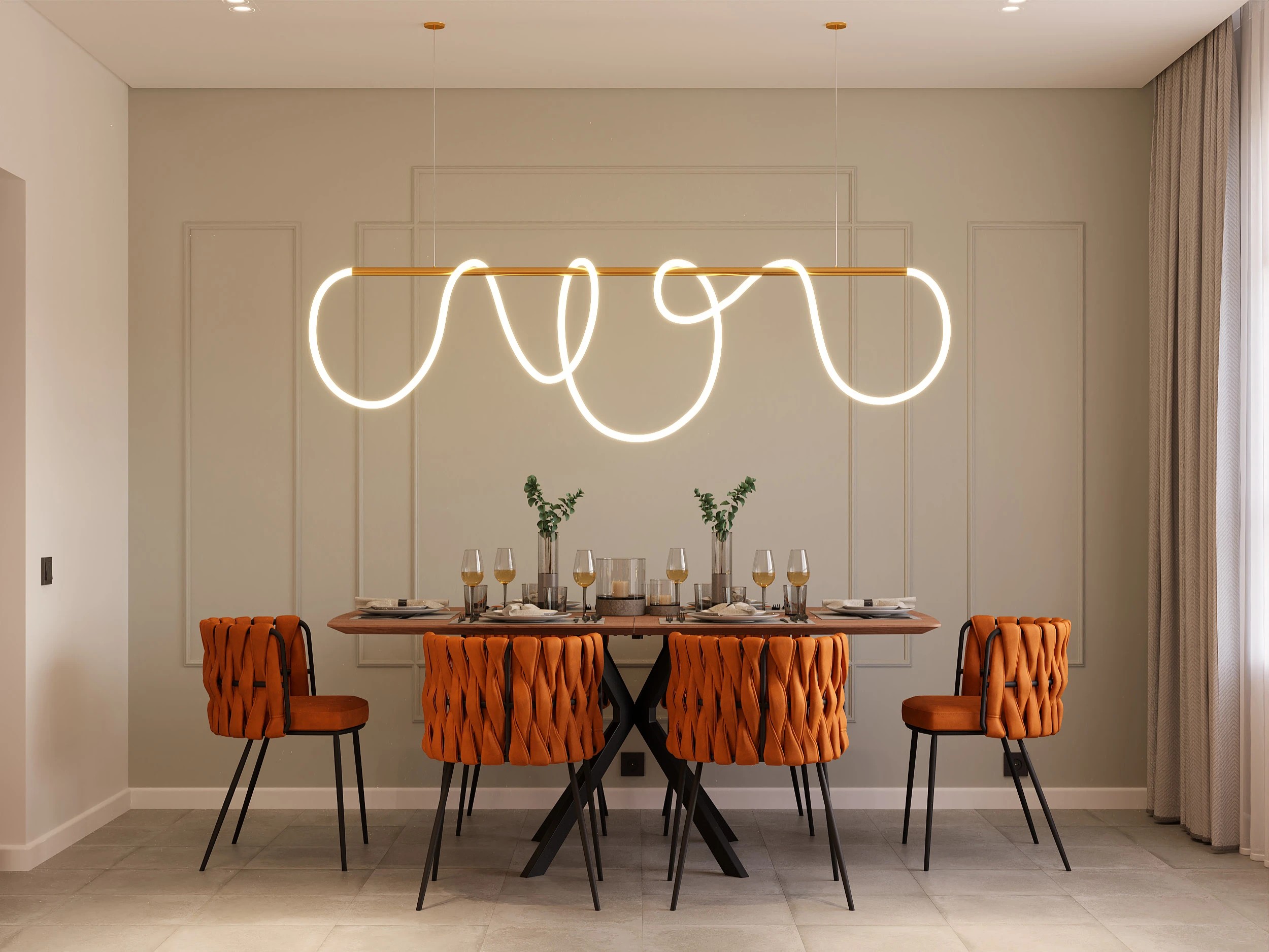 Кухня ЖК "Орловский Парк"