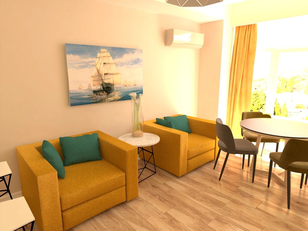 Кухня-гостиная