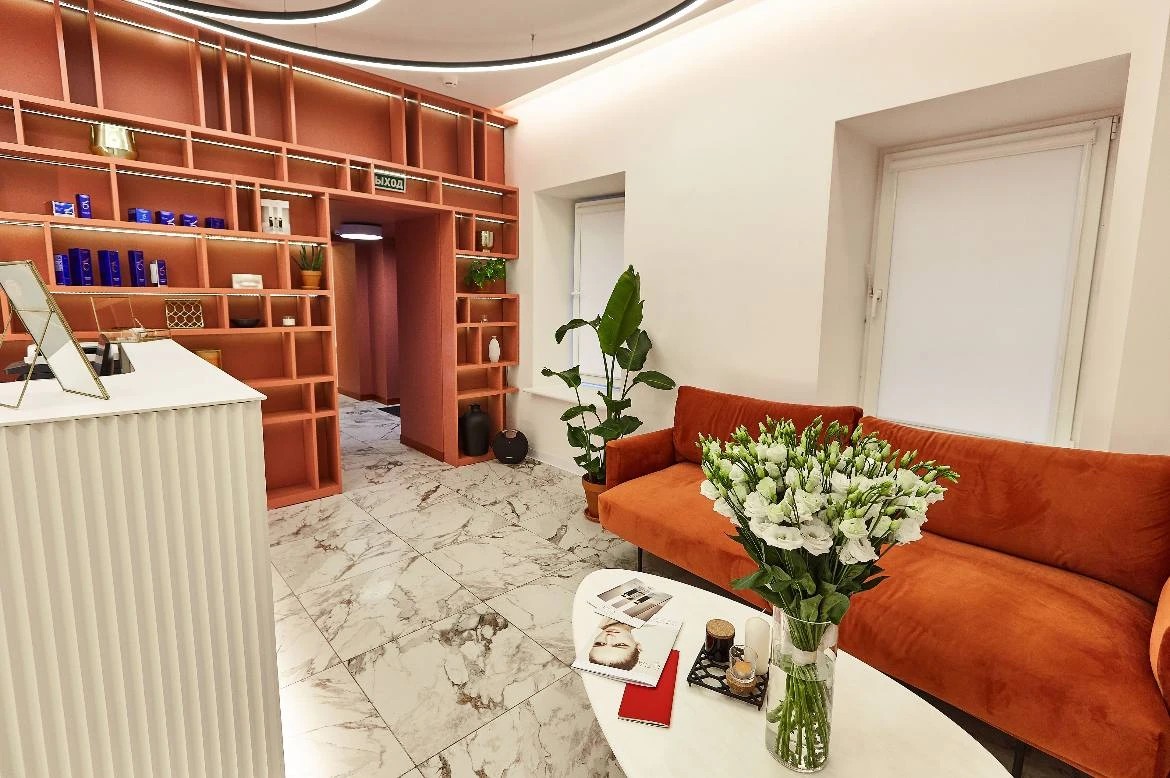 Проект интерьера салона красоты Space For на Бронной