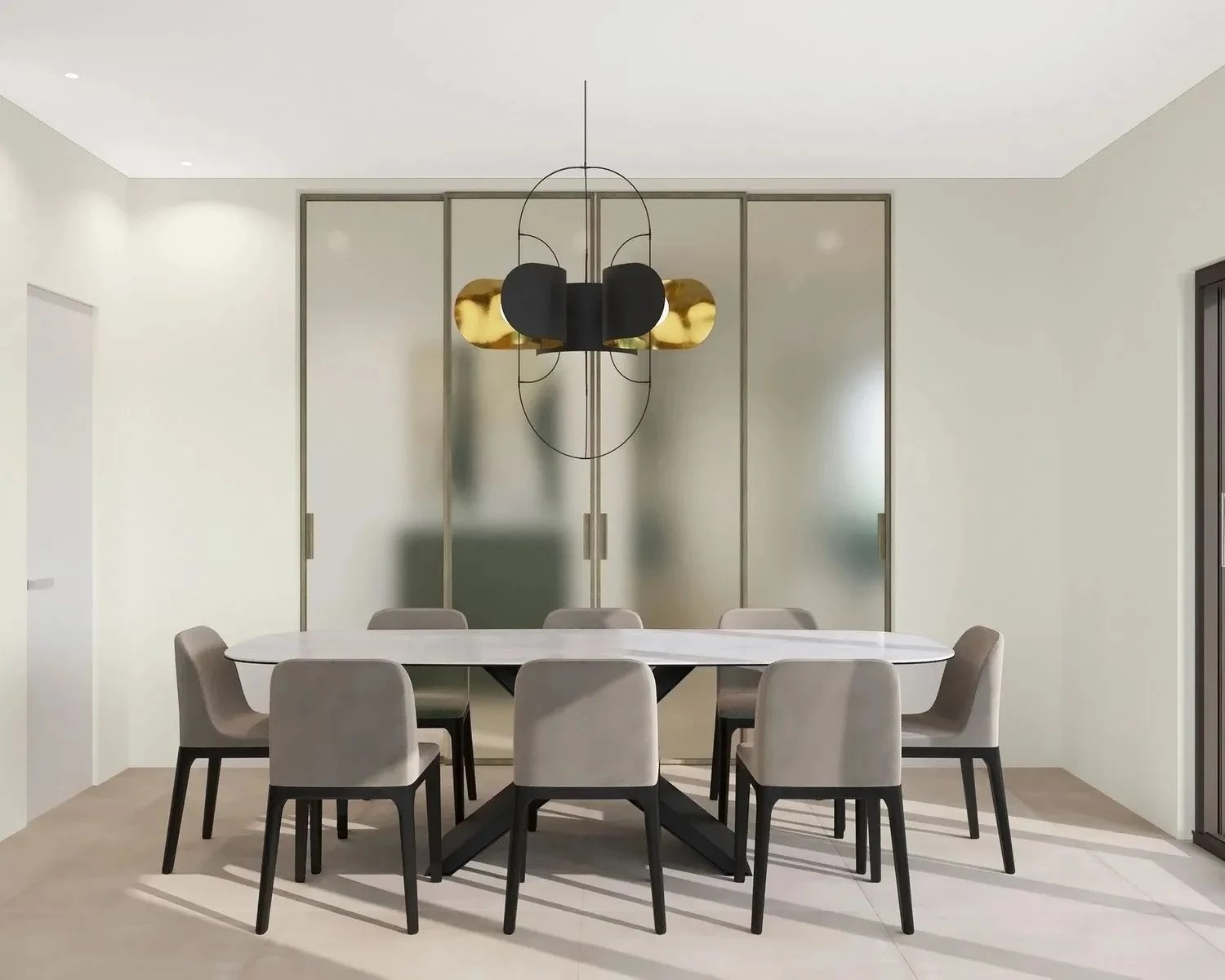 Дизайн интерьера кухни-столовой, Сардиния. Совместно со студией