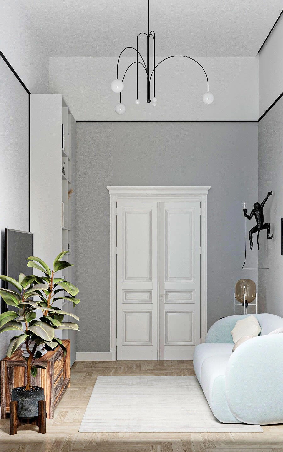 ВАННАЯ И КАБИНЕТ НА НЕВСКОМ В СТАРОМ ФОНДЕ