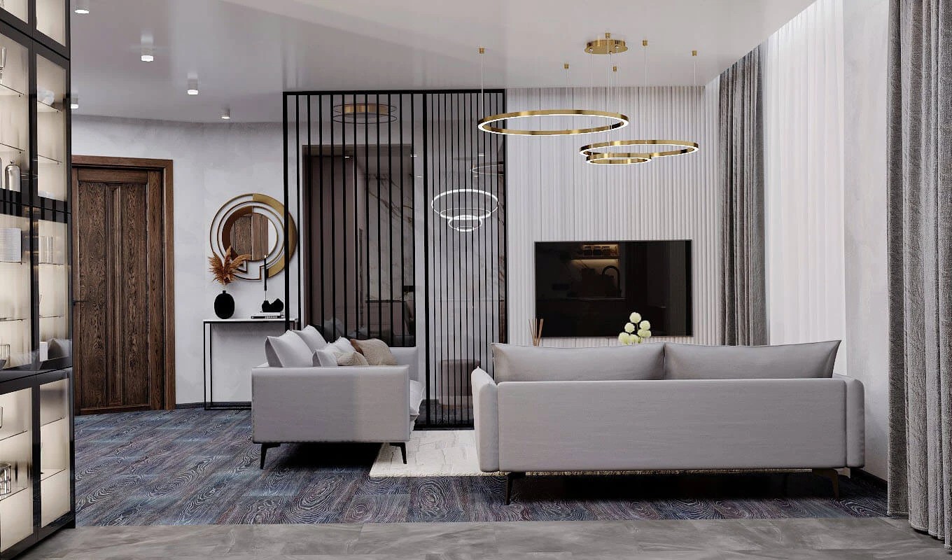 КУХНЯ ГОСТИНАЯ ДЛЯ МОЛОДОЙ ЖЕНЩИНЫ