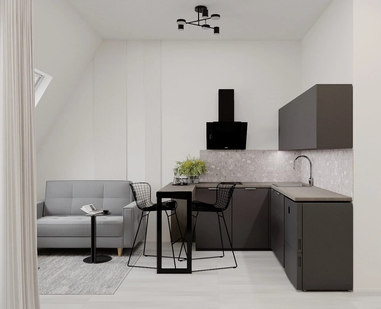 СТУДИЯ В ЖК «ЗЕЛЕНЫЙ КВАРТАЛ»