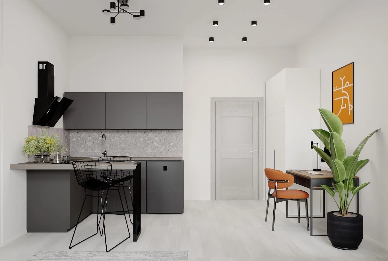 СТУДИЯ В ЖК «ЗЕЛЕНЫЙ КВАРТАЛ»