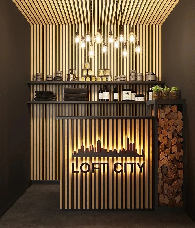 Баня с бассейном