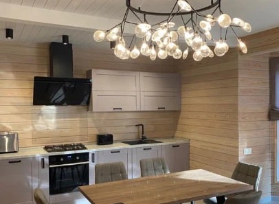 Проект загородного дома с банным комплексом