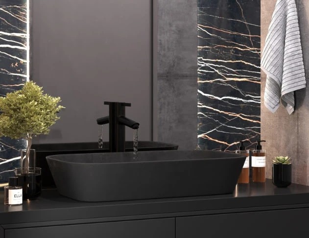 Визуализации санузла в квартире на Петровском острове