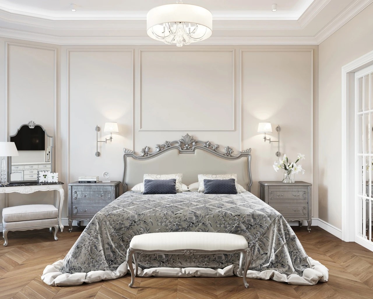 Визуализации спальни