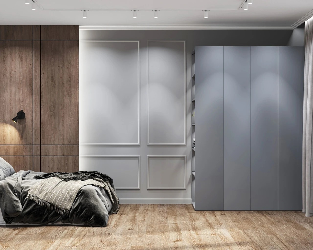 Визуализации спальни