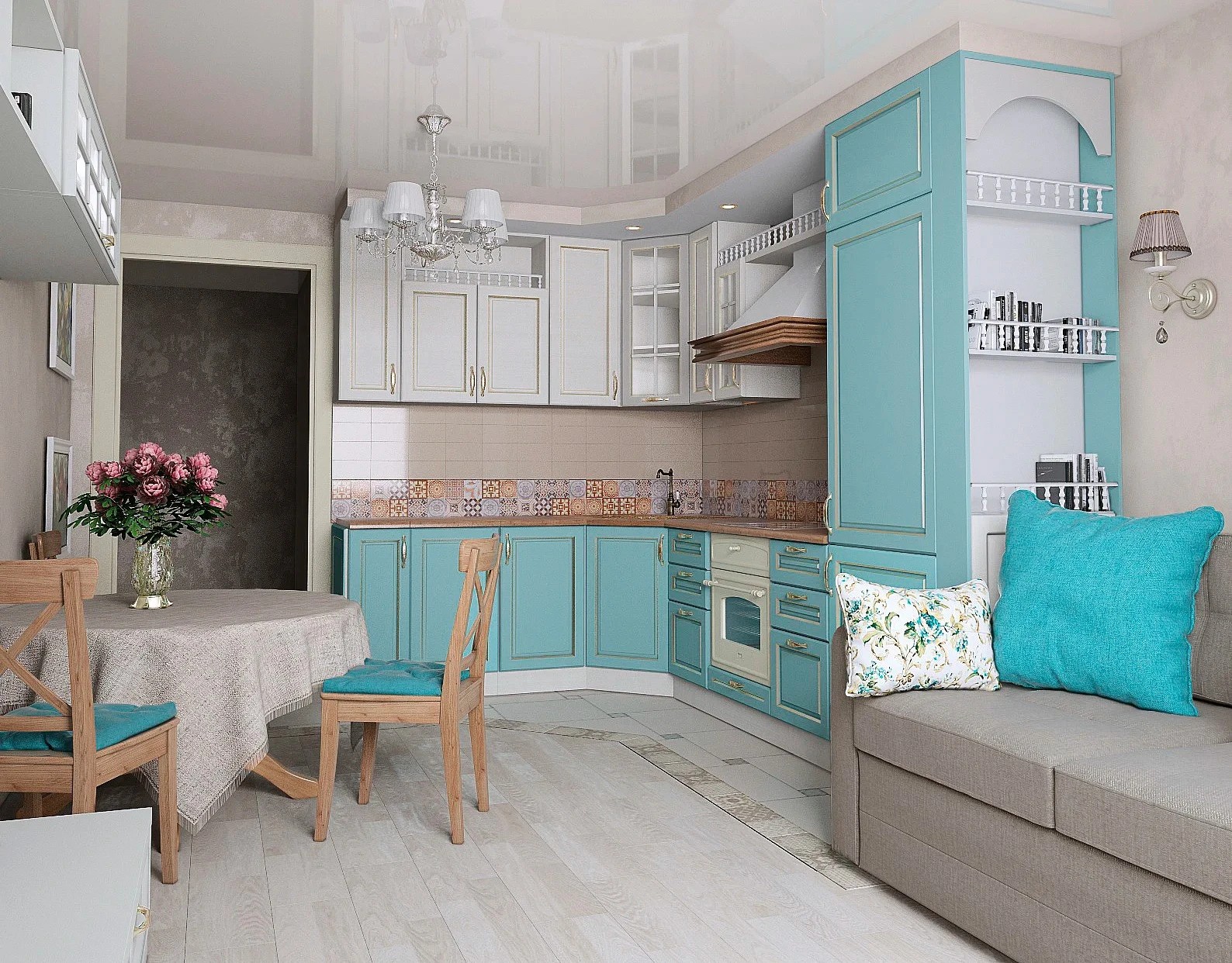 Кухня-гостиная