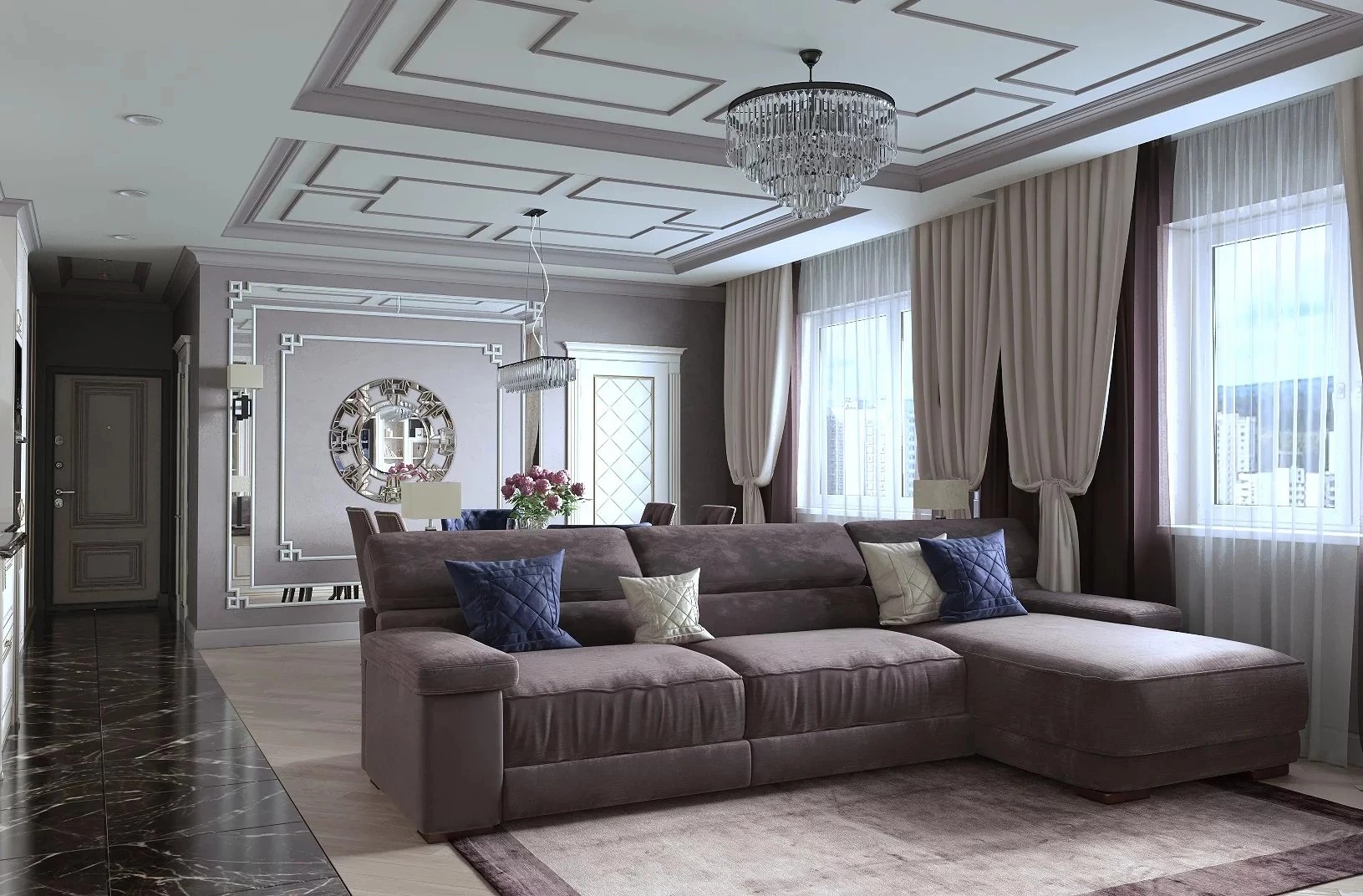 Кухня-гостиная