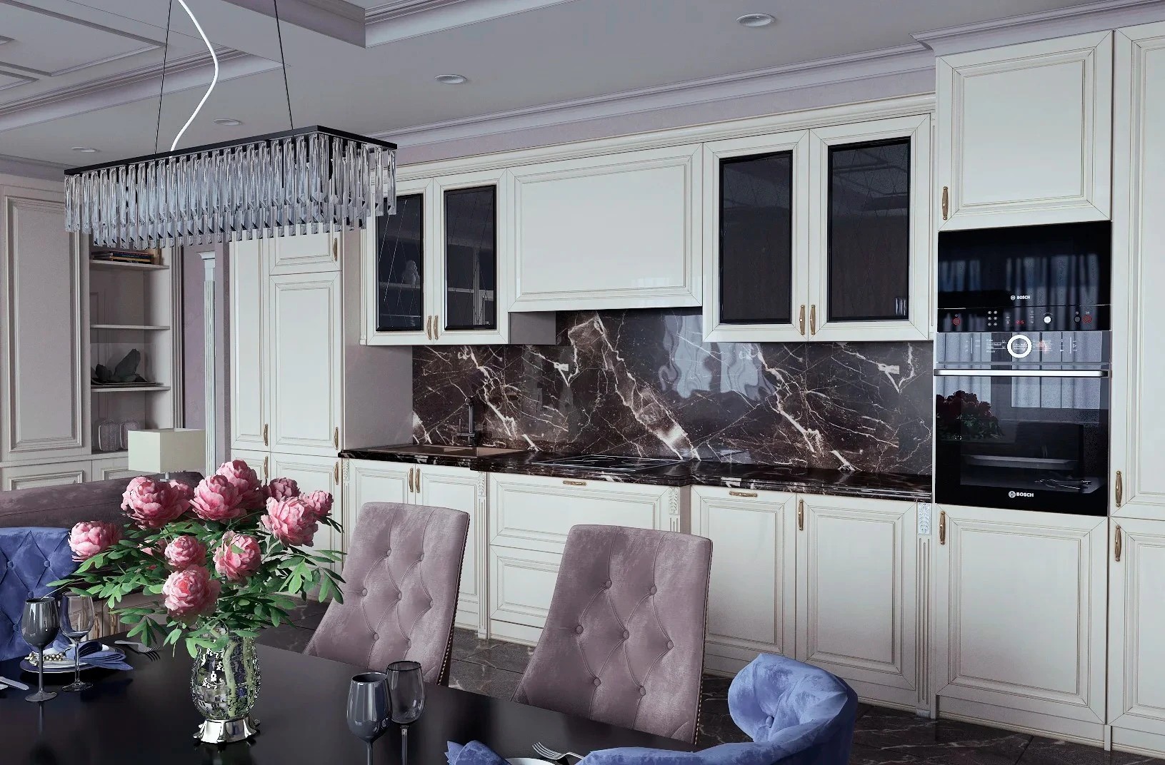 Кухня-гостиная