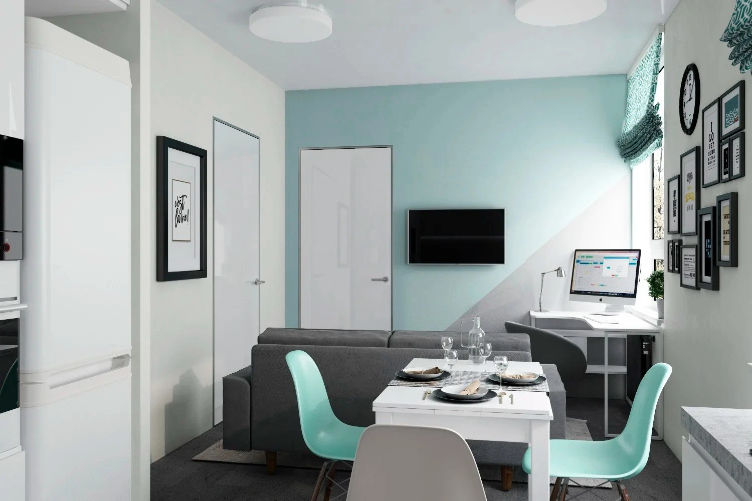 Кухня-гостиная