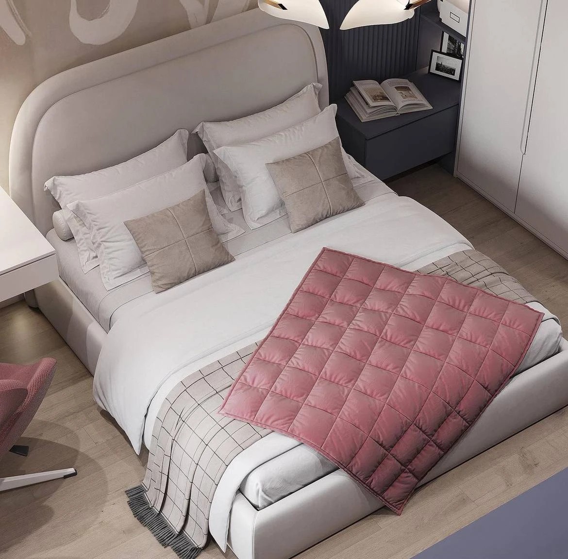 Комната создавалась для молодой девушки