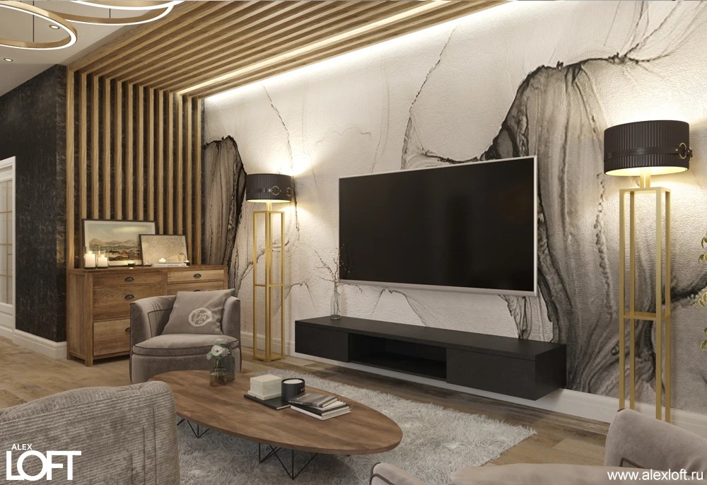 Интерьер квартиры в ЖК «Дом у невского»