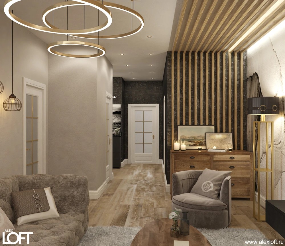 Интерьер квартиры в ЖК «Дом у невского»