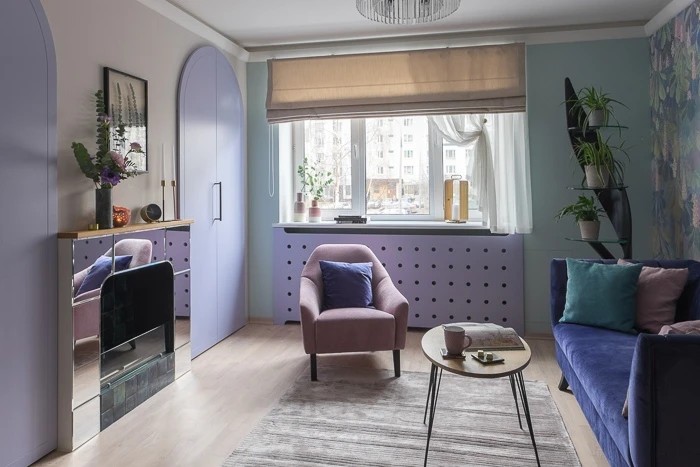 Дизайн проект гостиной