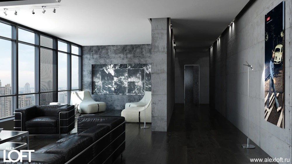 Дизайн интерьера квартиры в стиле хай-тек