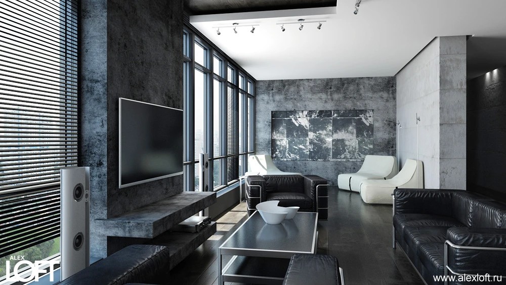 Дизайн интерьера квартиры в стиле хай-тек