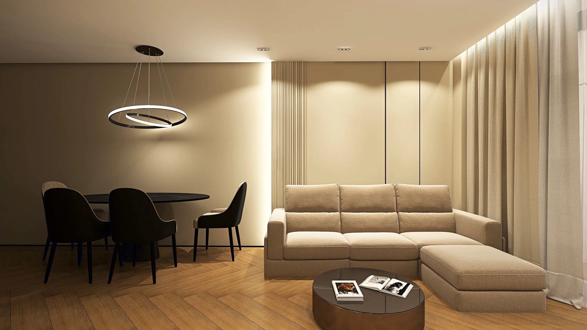 Квартира в минималистичном стиле