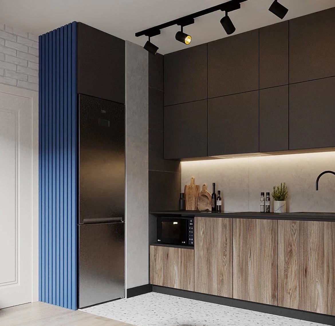 ЖК Палацио. Крошка кухня-гостиная