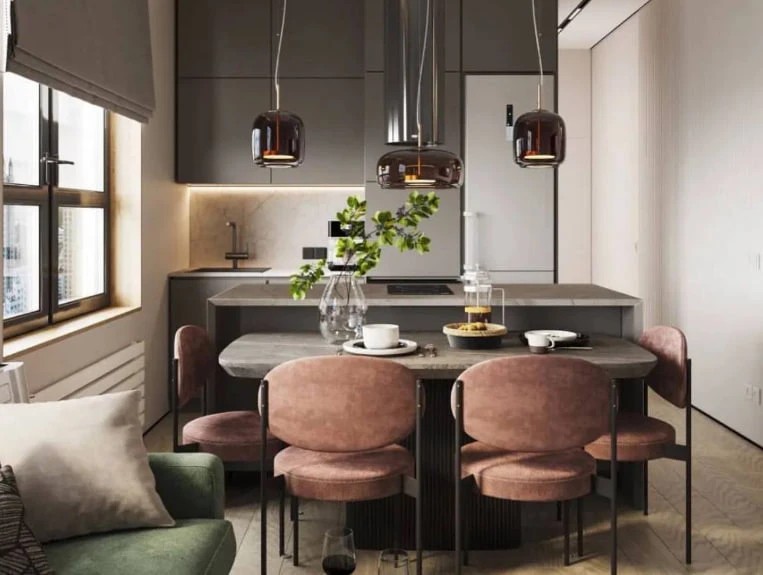 Кухна-гостиная