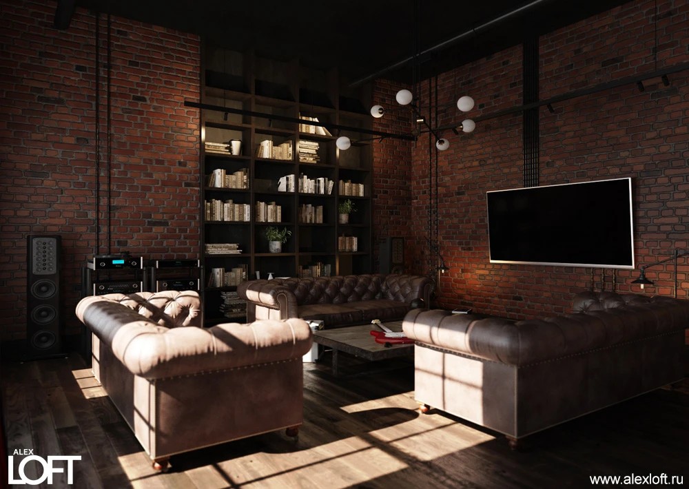 Центр Питера, современный лофт