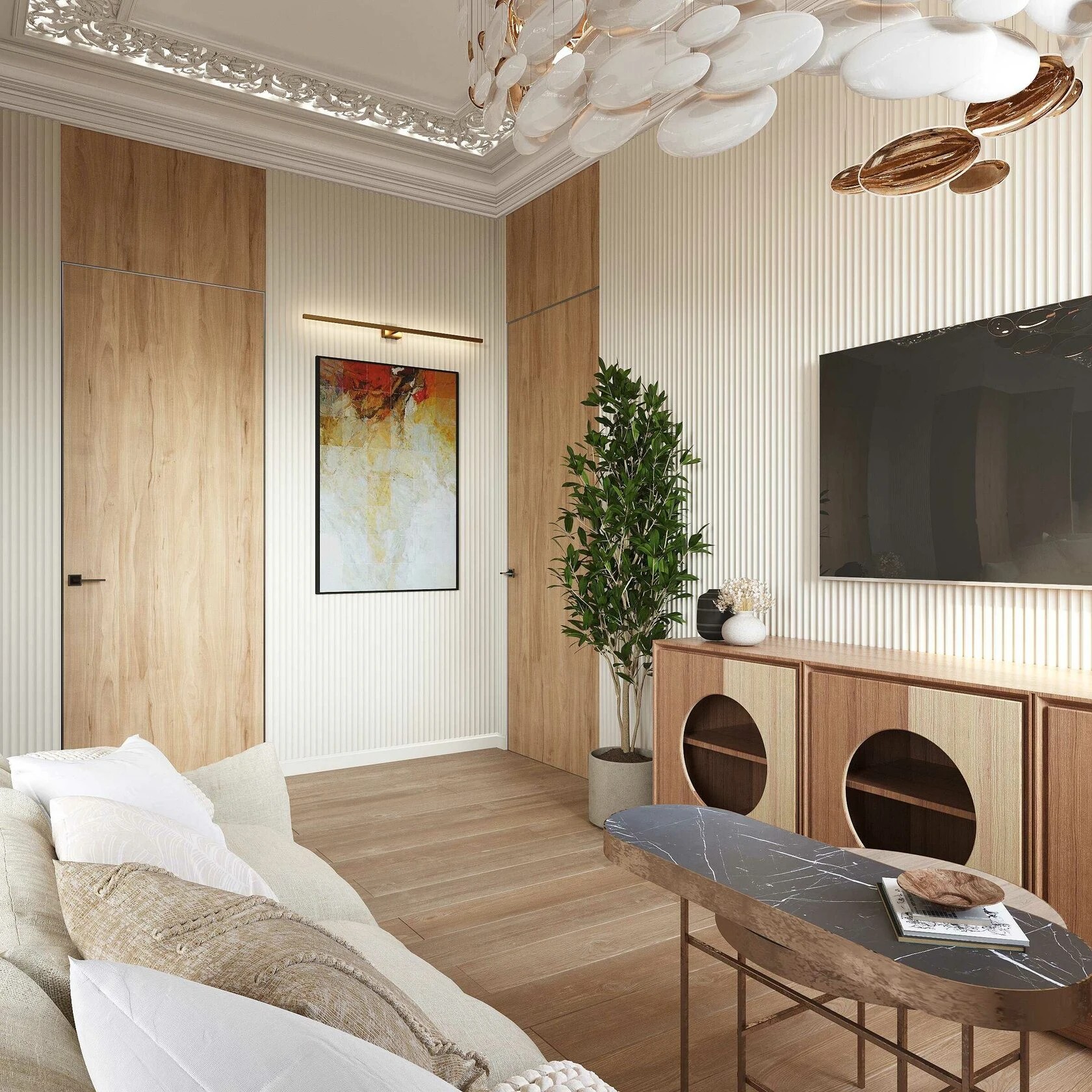 КВАРТИРА В СТИЛЕ ФРАНЦУЗСКОГО ОТЕЛЯ В ИСТОРИЧЕСКОМ ЦЕНТРЕ МОСКВЫ