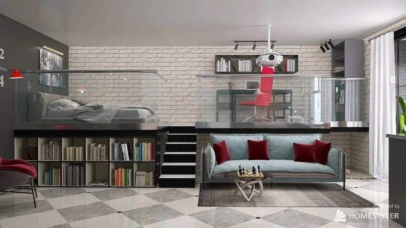 Как превратить небольшую однушку в стильный просторный лофт?