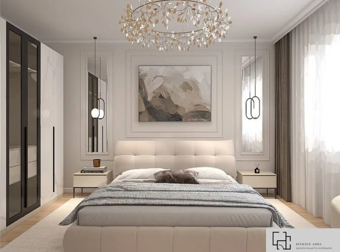 Уютная спальня в современном стиле