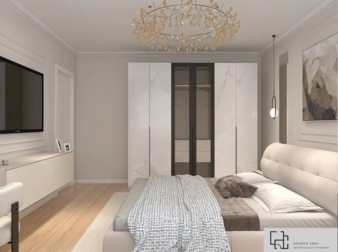 Уютная спальня в современном стиле