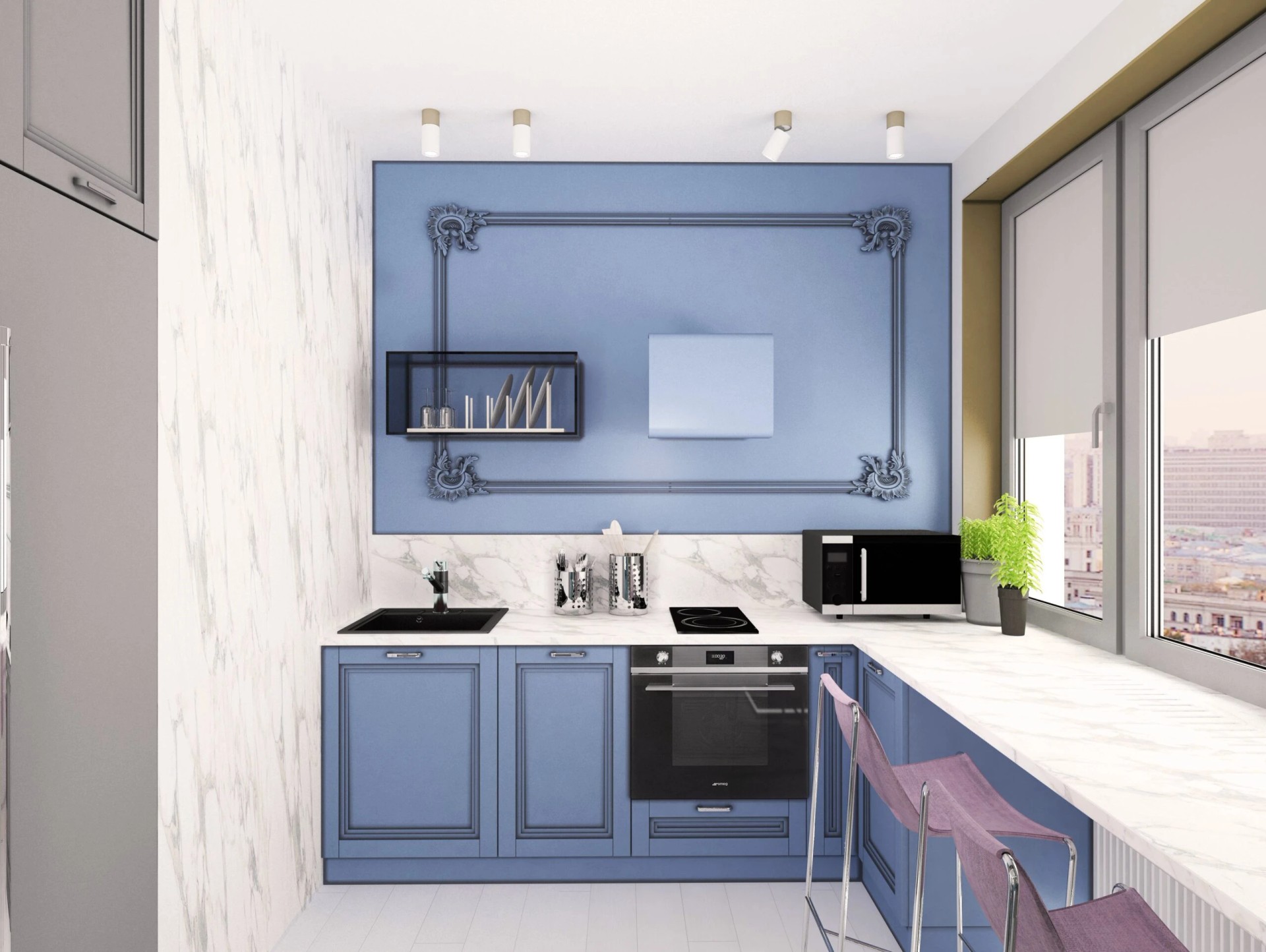 Квартира вторичка для девушки на Новом арбате