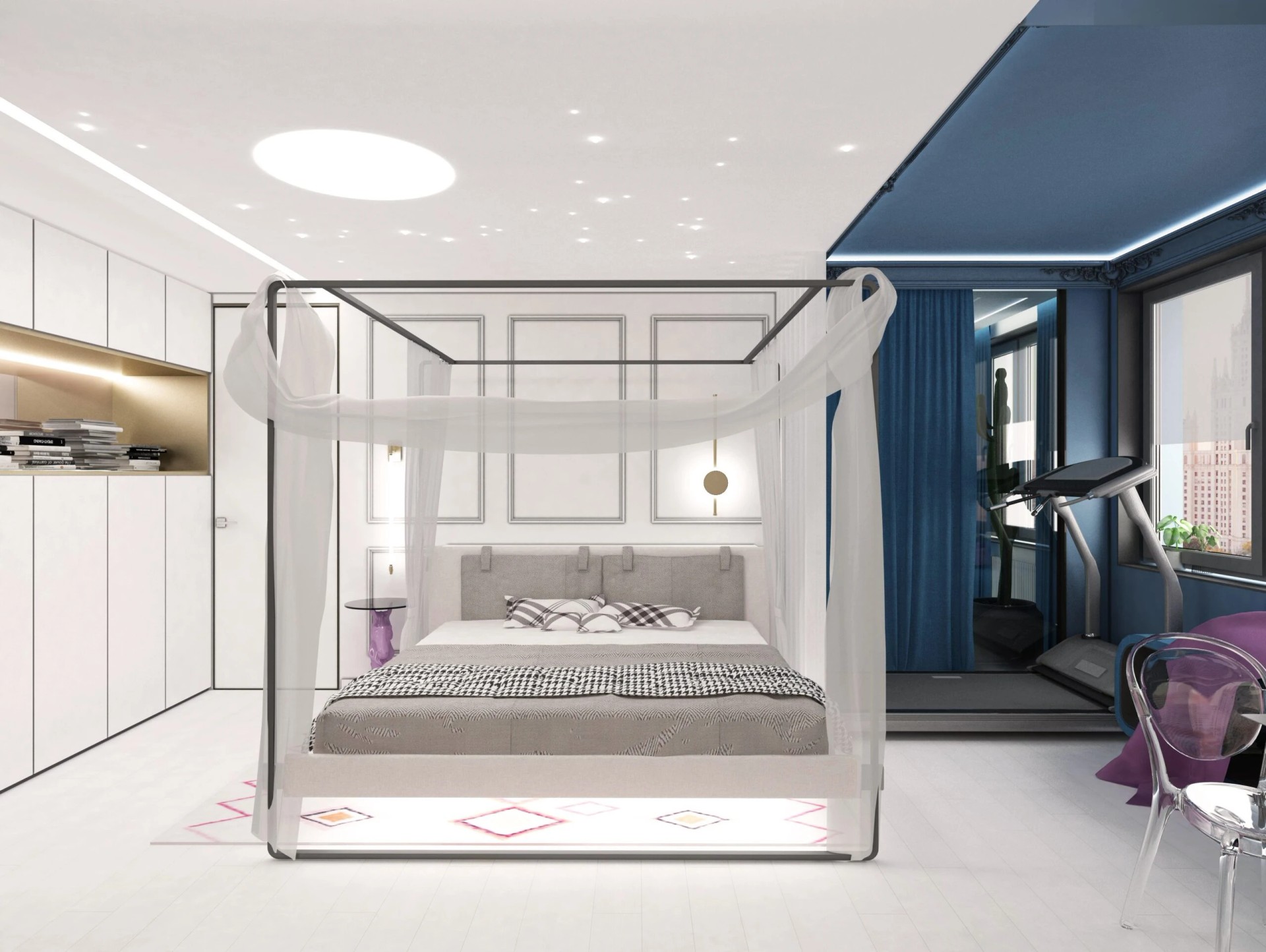 Квартира вторичка для девушки на Новом арбате