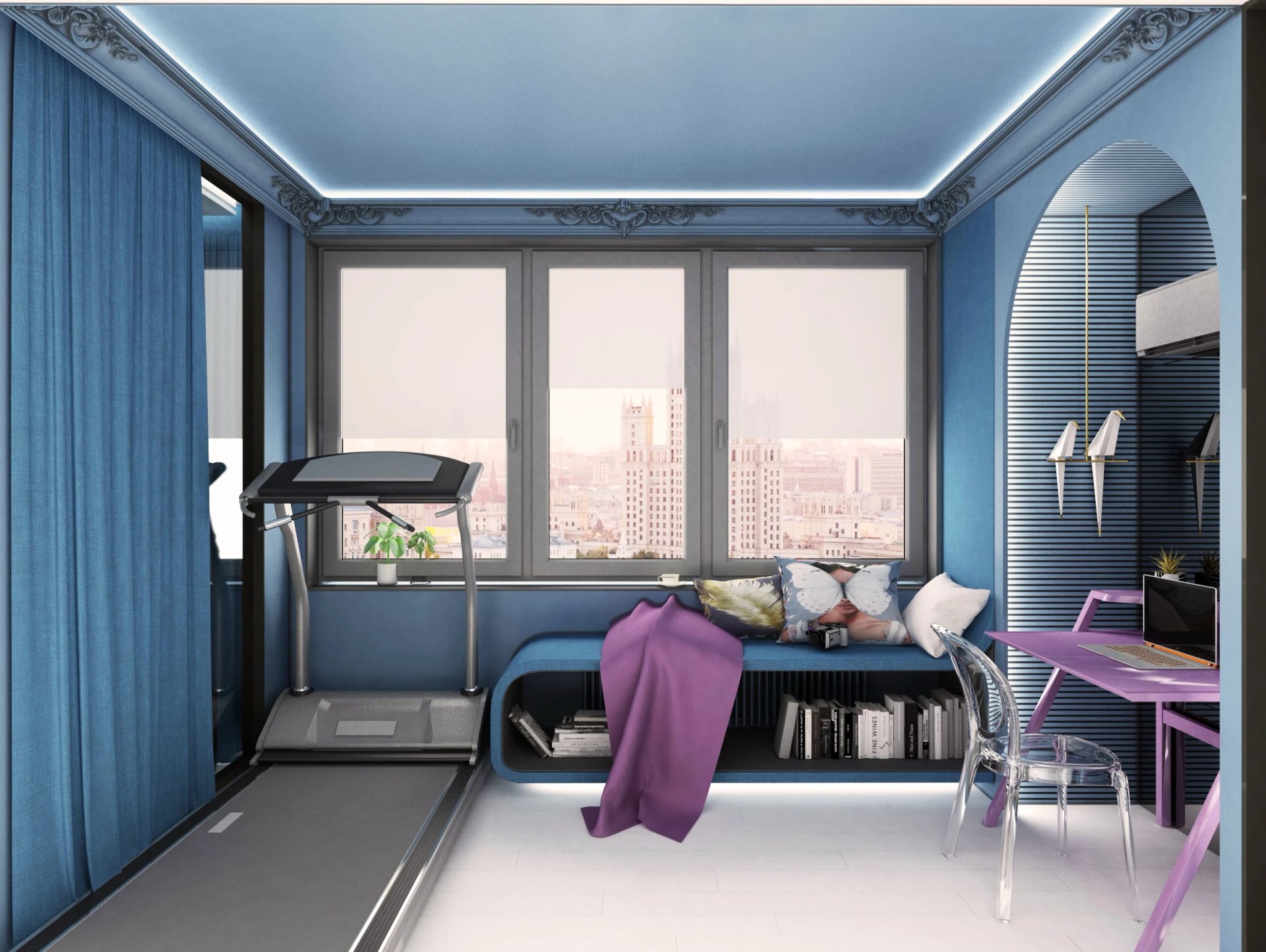 Квартира вторичка для девушки на Новом арбате