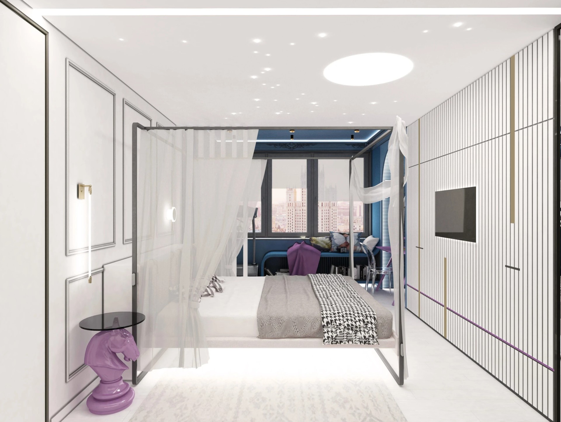 Квартира вторичка для девушки на Новом арбате