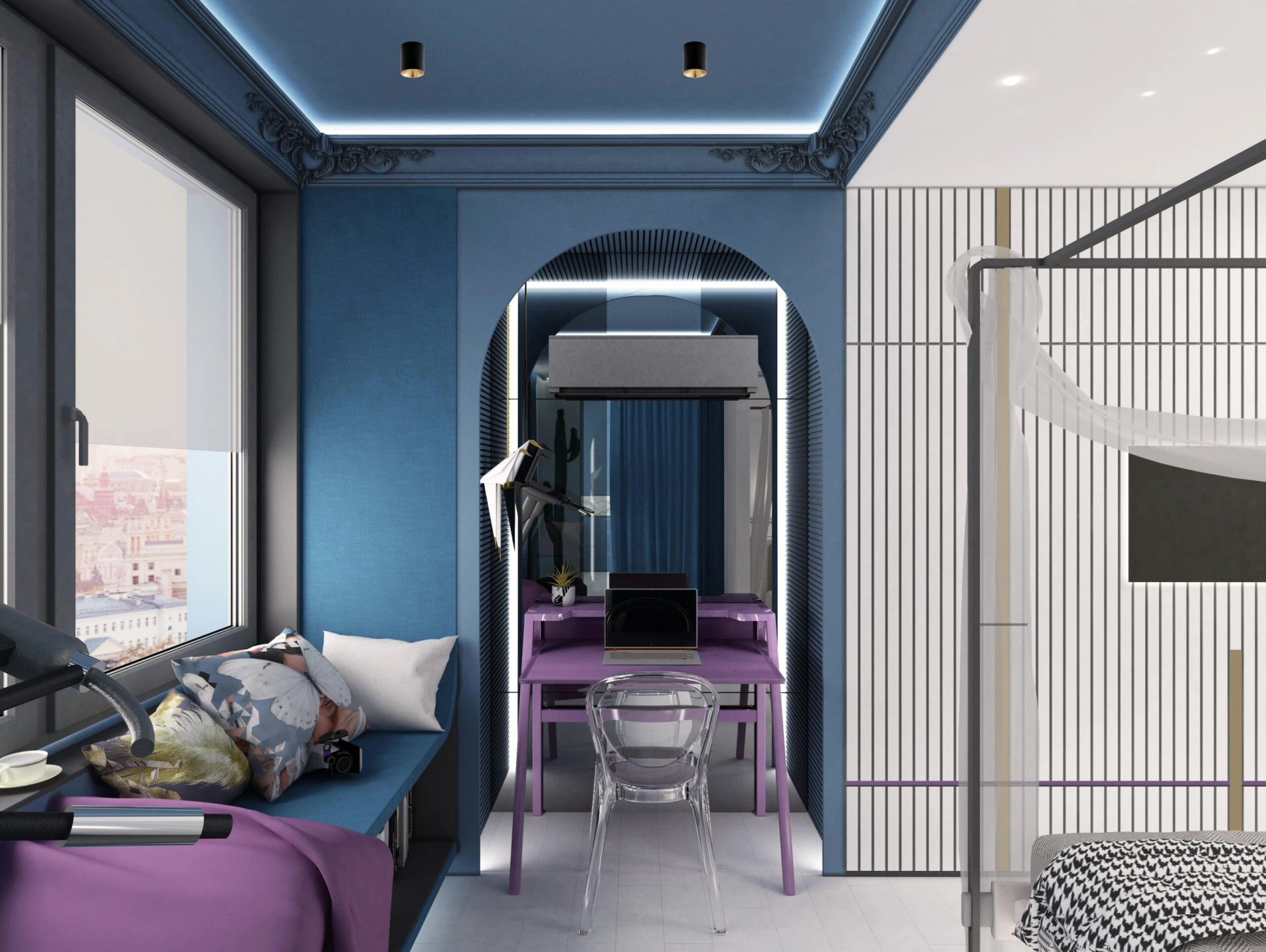 Квартира вторичка для девушки на Новом арбате