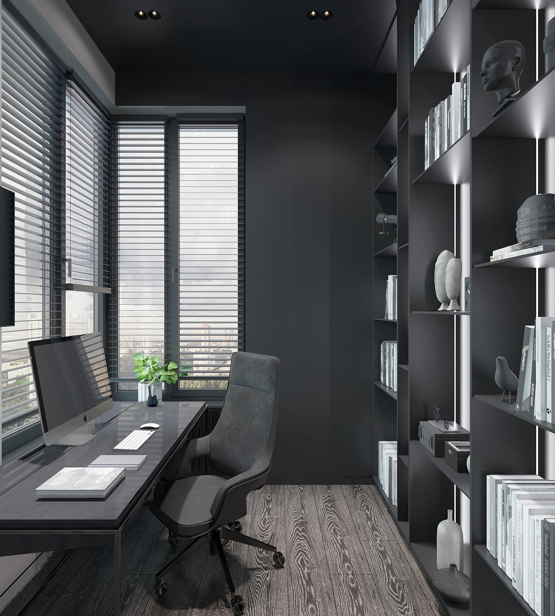 Квартира молодого человека в ЖК "Левел Стрешнево"