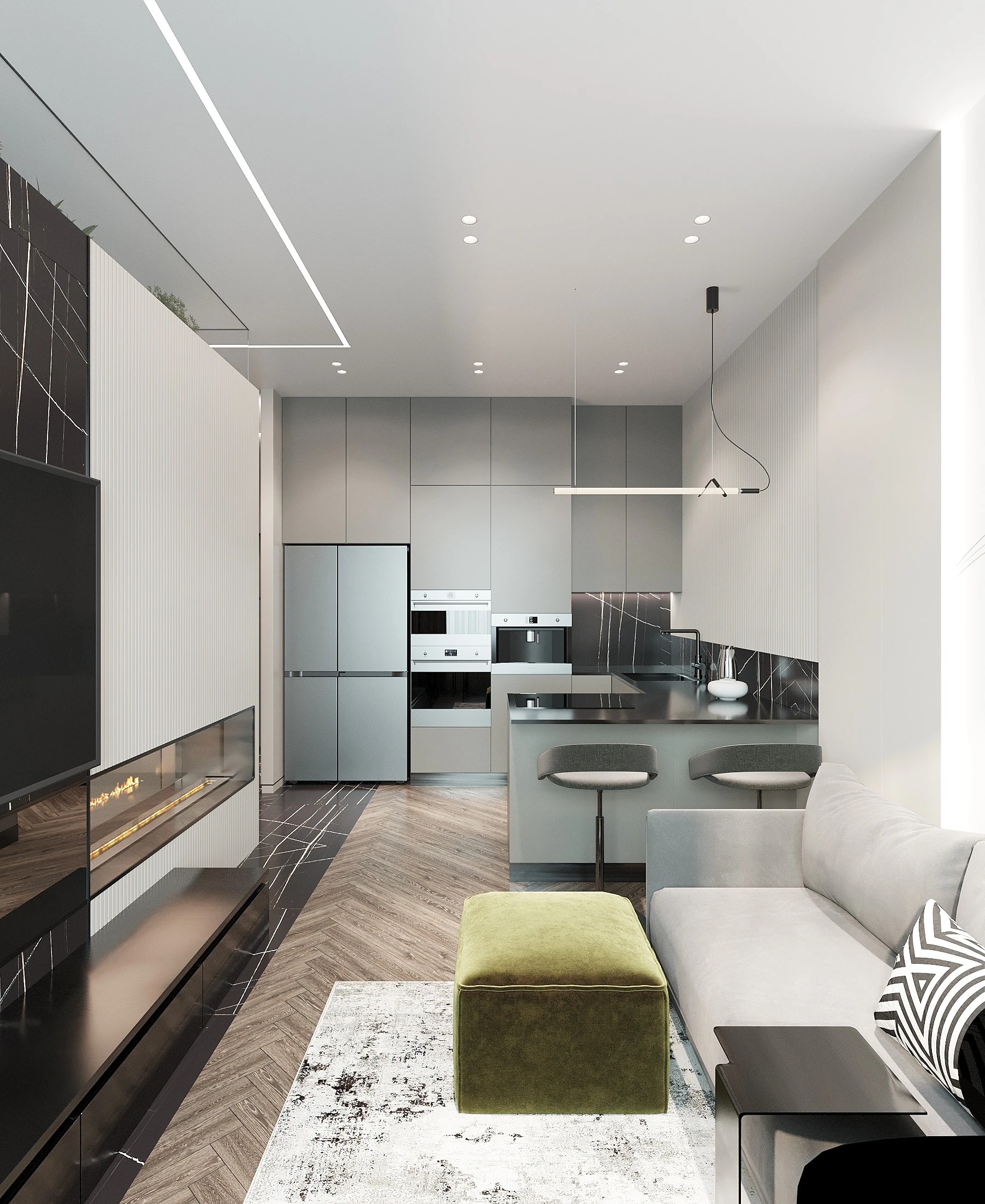 Квартира в ЖК "Нагатино Ай-ленд" для молодого человека