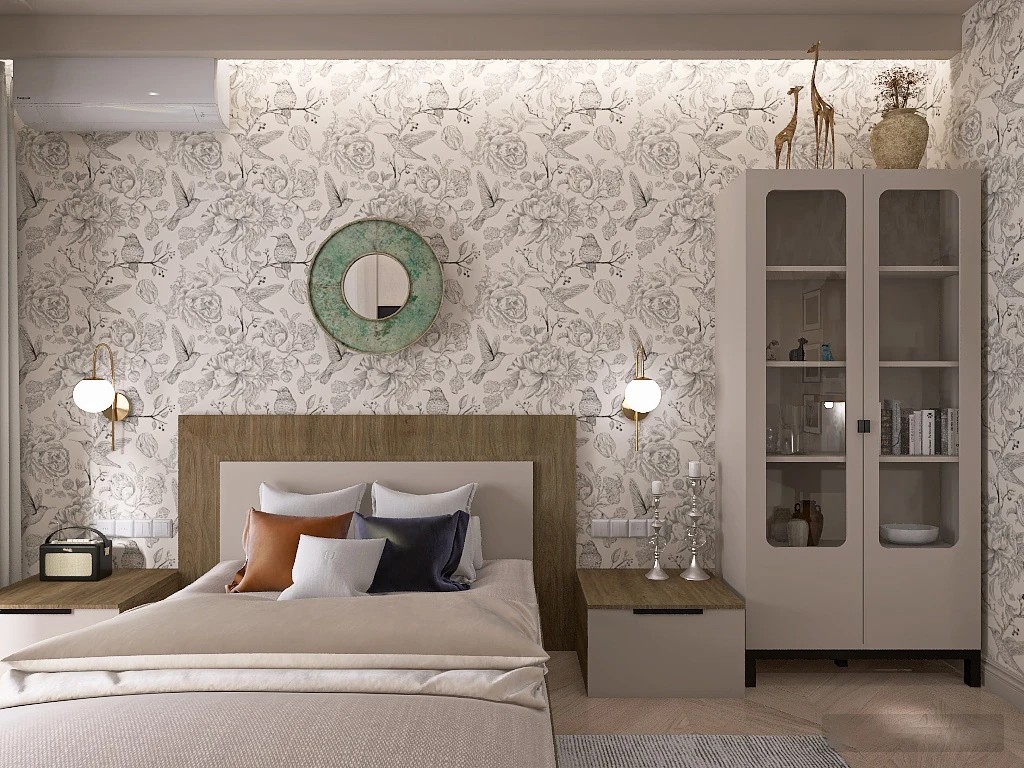 Редизайн спальни дачного дома