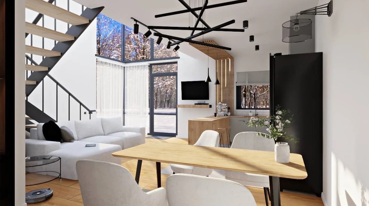 ВИЗУАЛИЗАЦИЯ КУХНИ-ГОСТИНОЙ