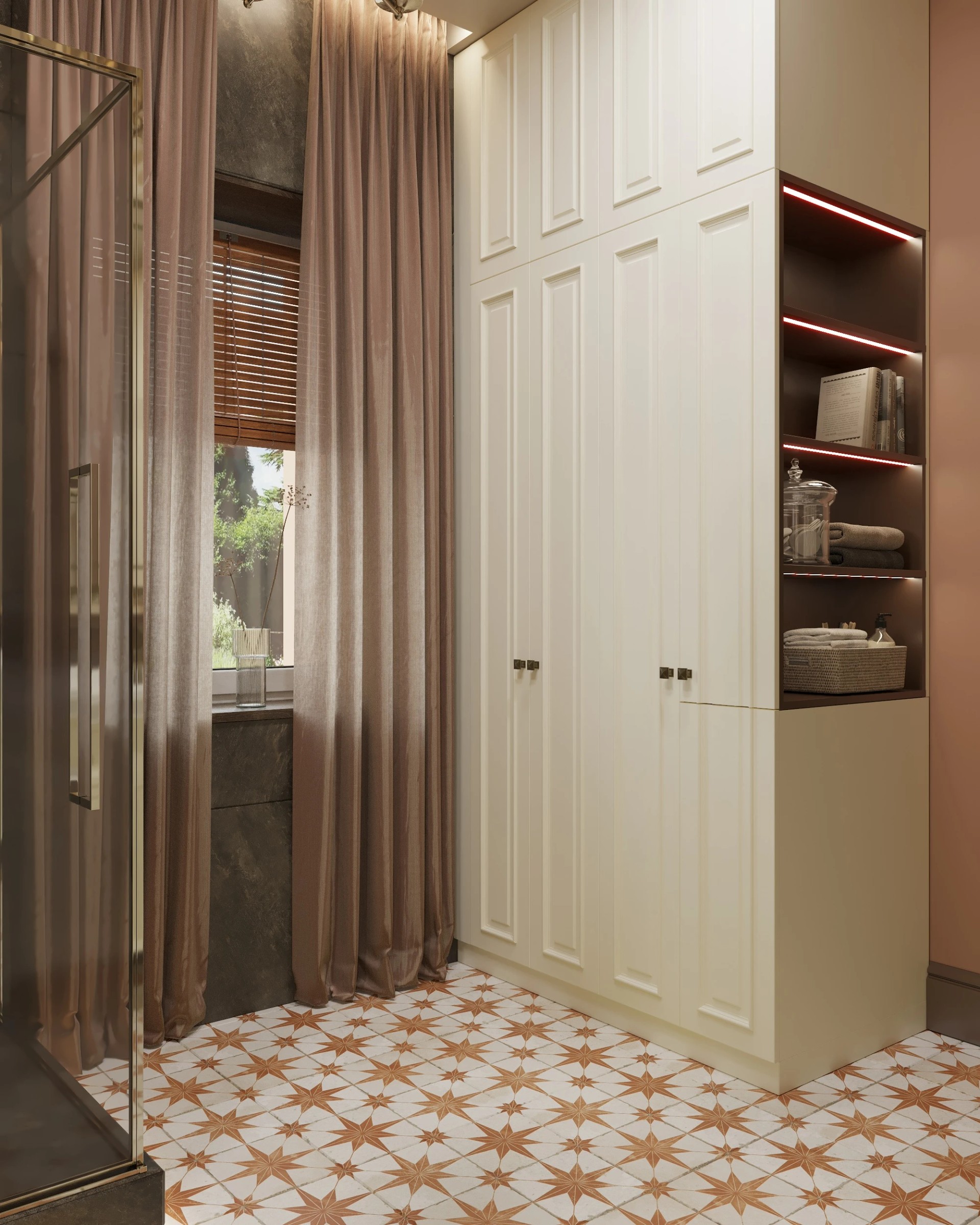 ВАННАЯ КОМНАТА И ПОСТИРОЧНАЯ