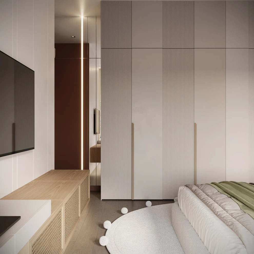 Дизайн-проект детской для девочки