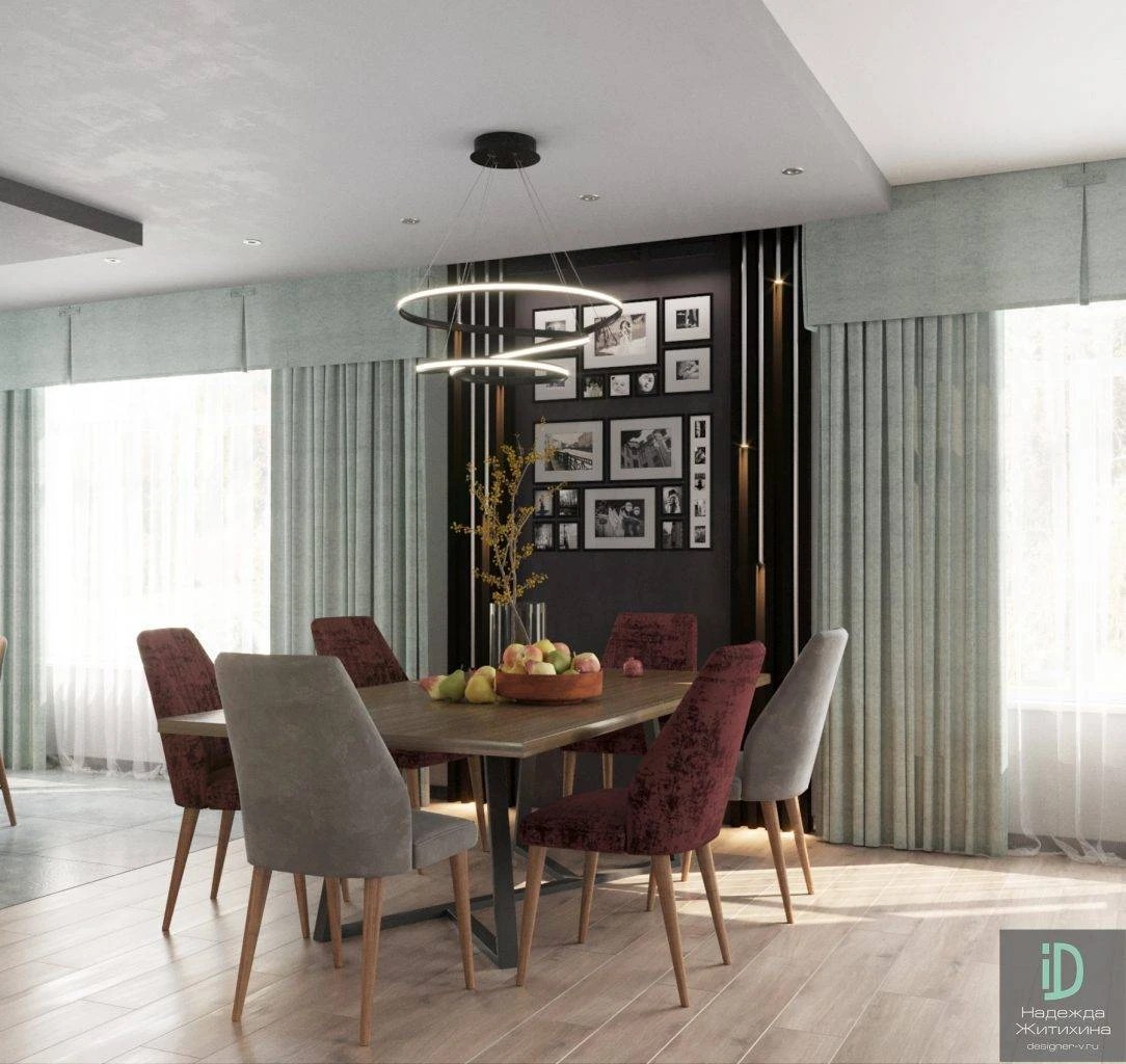 Кухня-столовая-гостиная