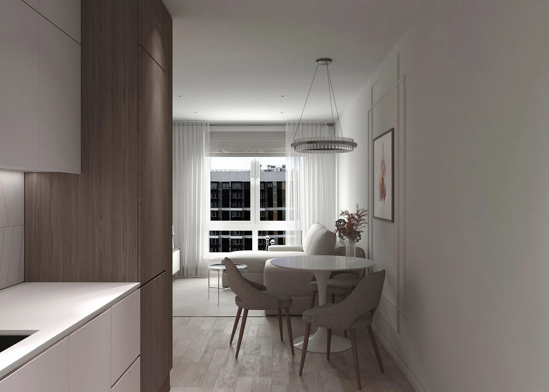 Просто красиво, светло и воздушно