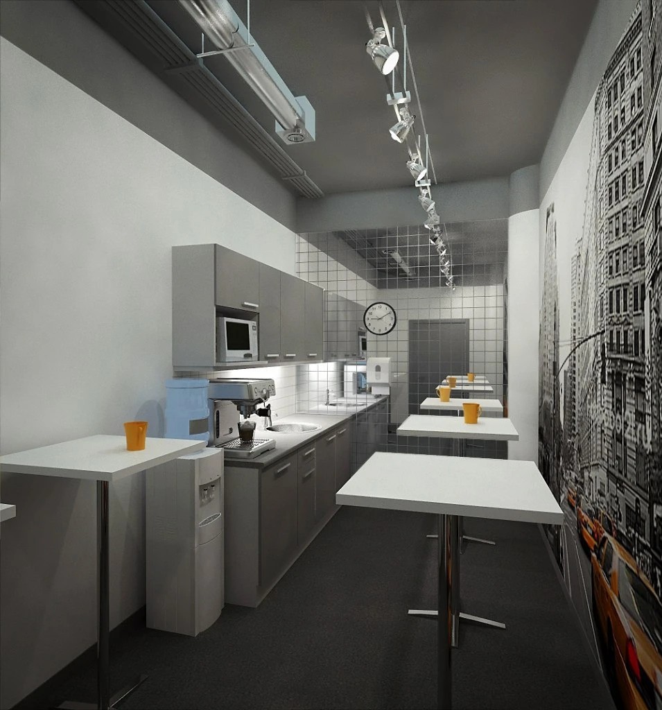 Кухни для офисного здания