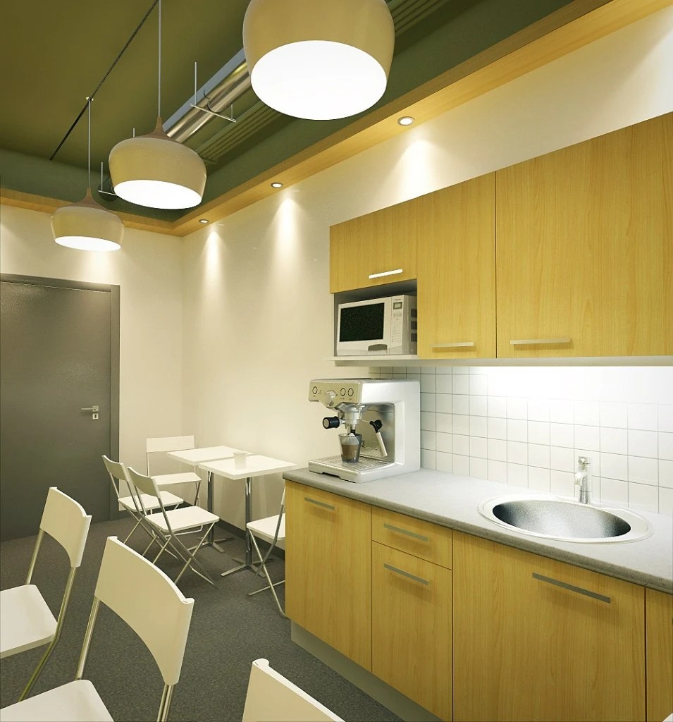 Кухни для офисного здания
