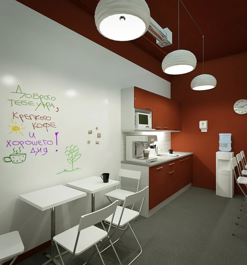 Кухни для офисного здания