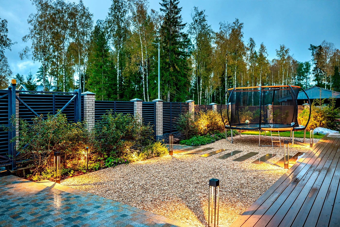 Сад в финском стиле