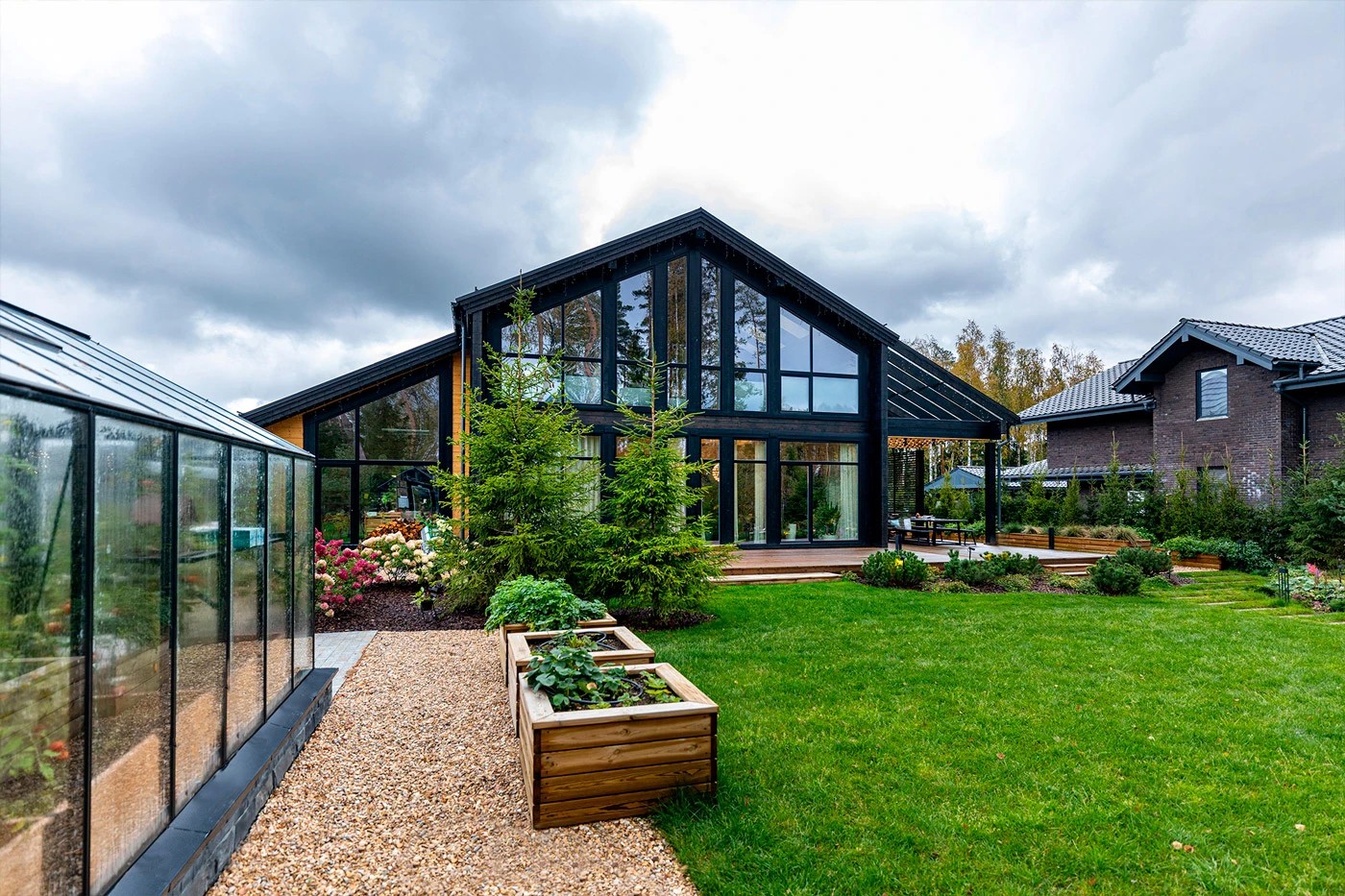 Сад в финском стиле